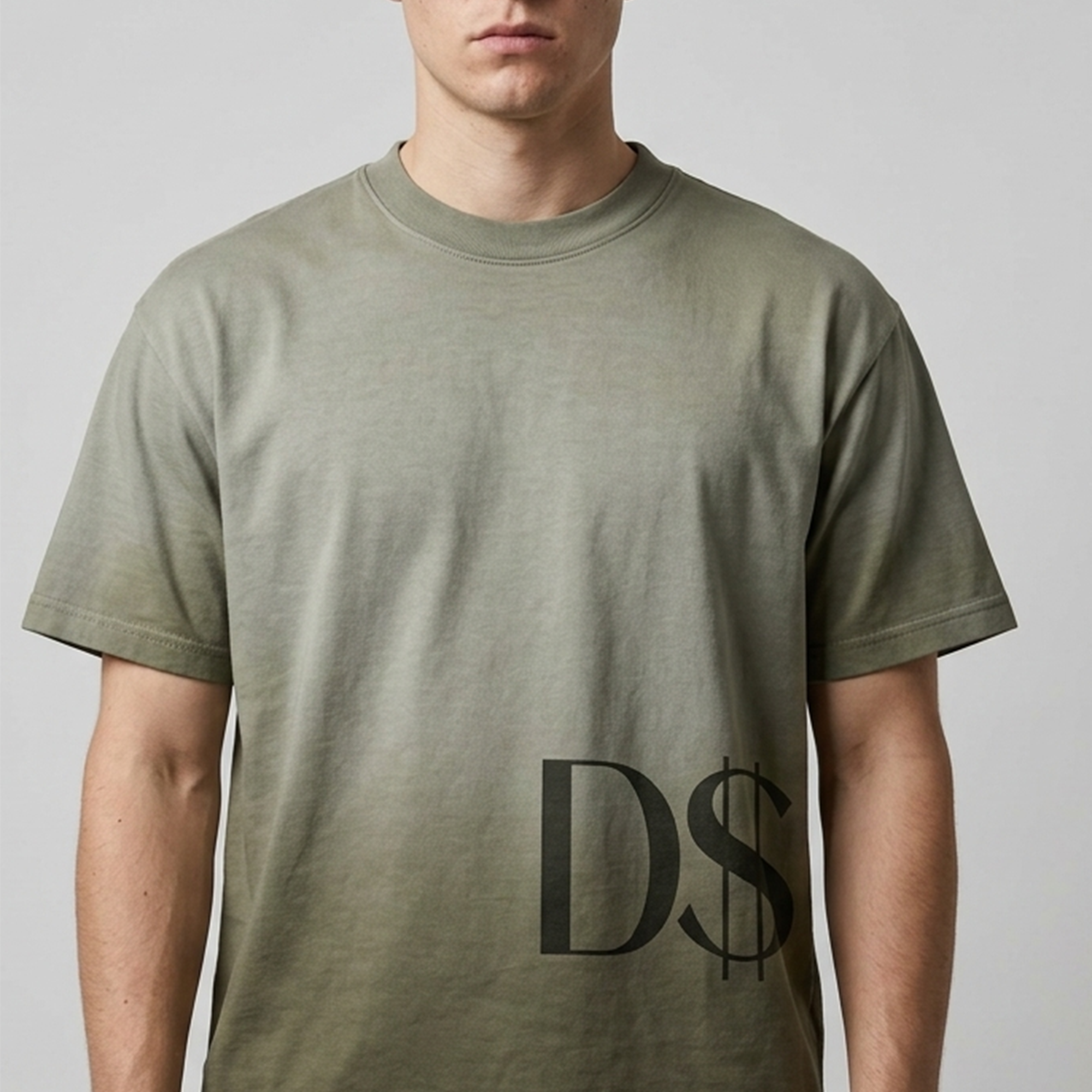Playera DREAM$ Color verde sunfade
