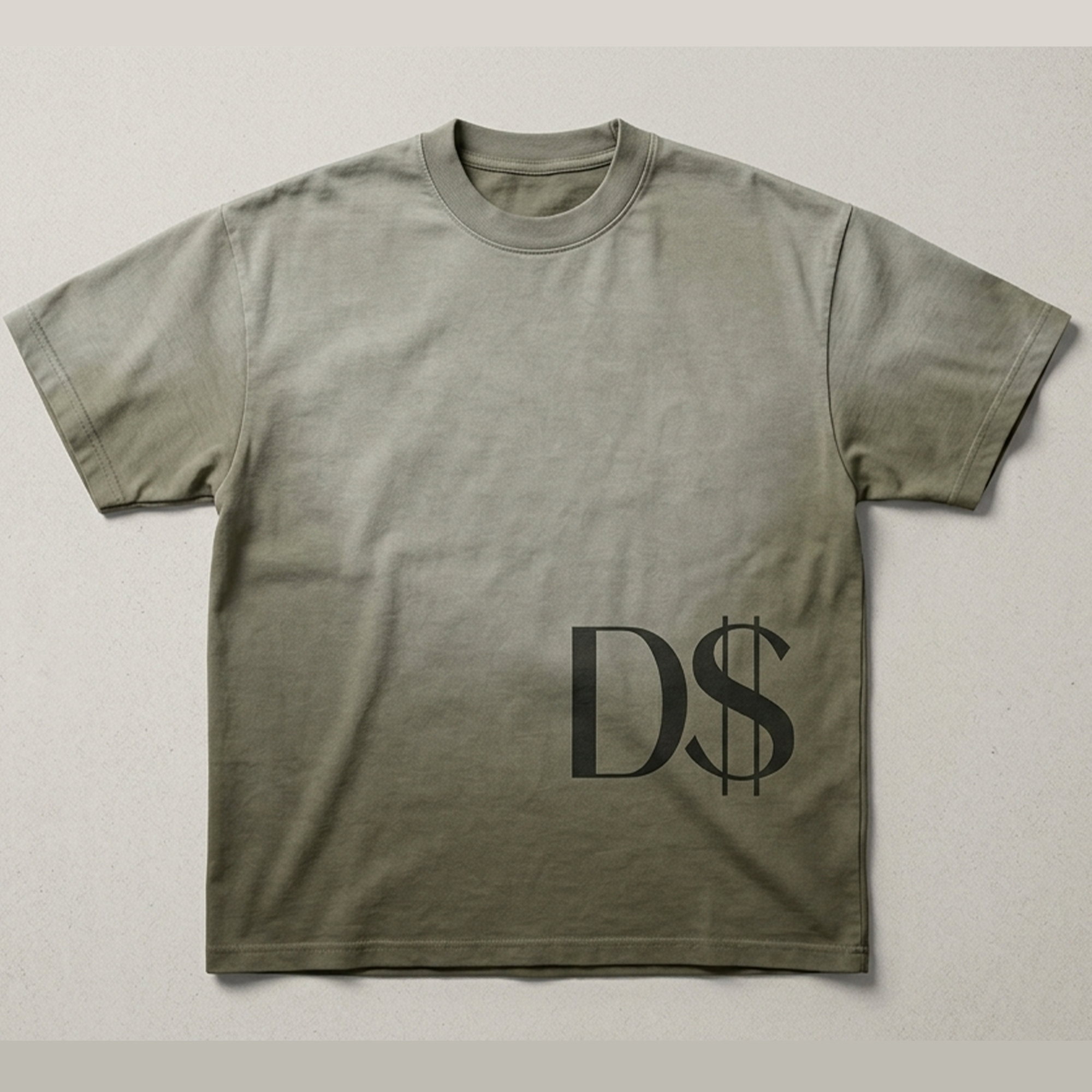 Playera DREAM$ Color verde sunfade